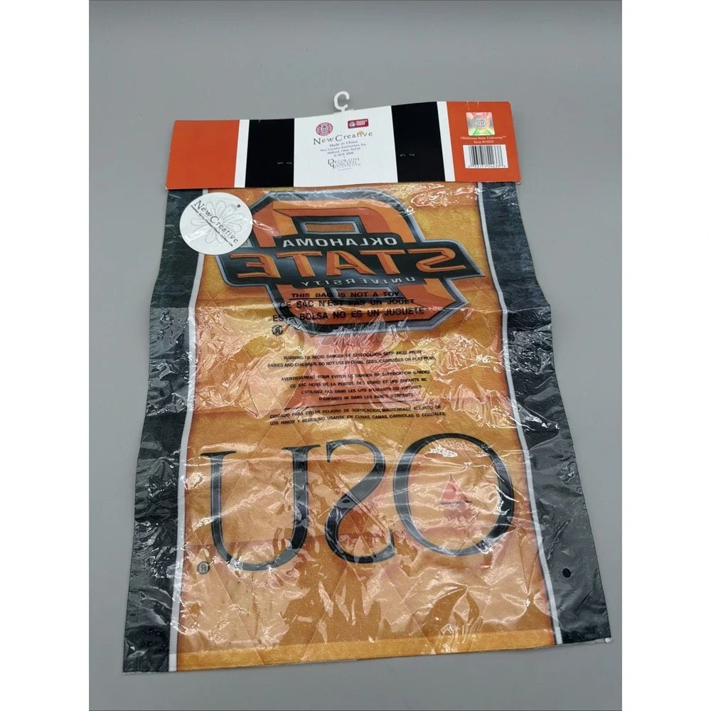 NCAA Oklahoma St Cowboys Collegiate Garden Flag 12.5